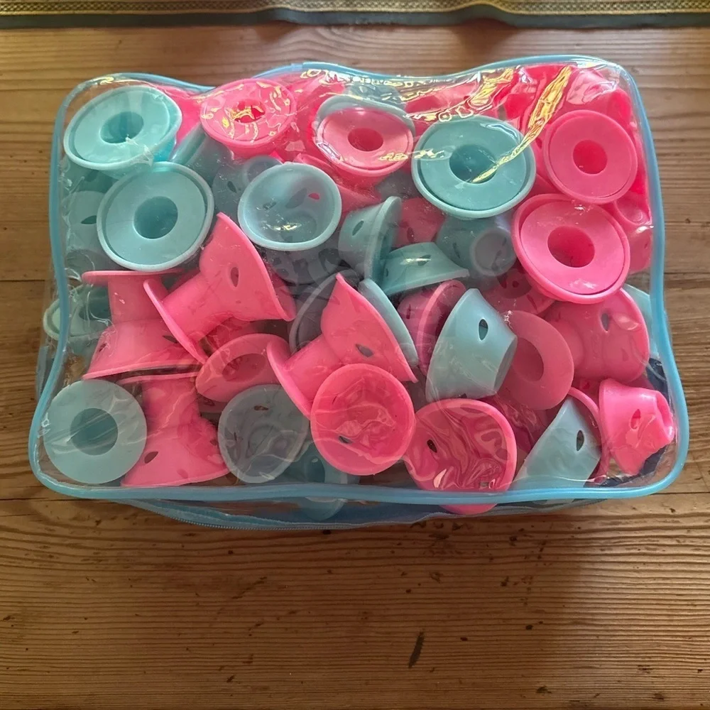 Silicone Heatless Hair Curlers EUC - Picture 1 of 1